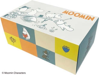大人向けのキャラクターマスクを2025年8月下旬に新発売！ 「ムーミン30枚入りBOXマスク(パズル)」