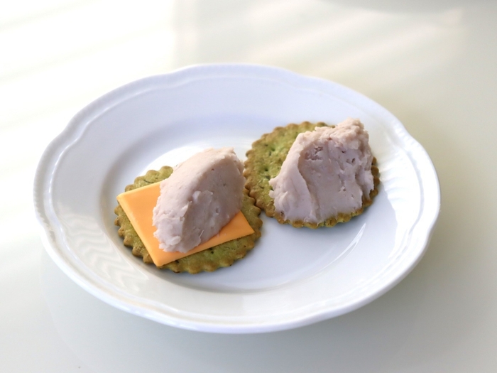 タロイモのカナッペ