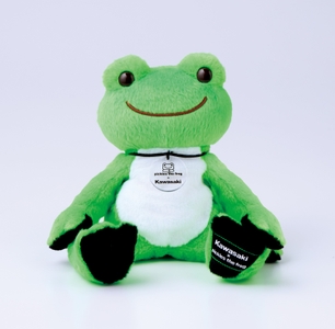 ●カワサキ×かえるのピクルス　ビーンドール　　 ￥3,520（税込）/座高約16㎝ 