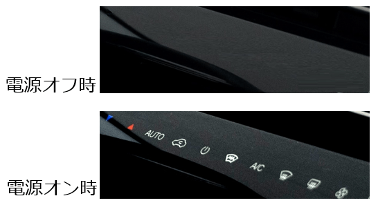 ブラックアウトパネルデザイン