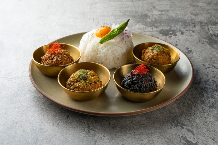 4種盛り　世界のキーマ