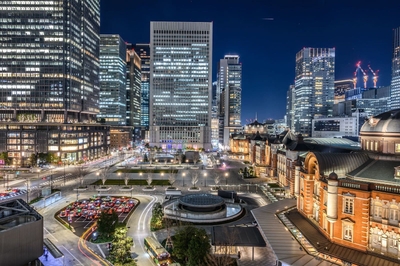 東京大回廊写真コンテスト入選作品「東京駅」小池一輝撮影