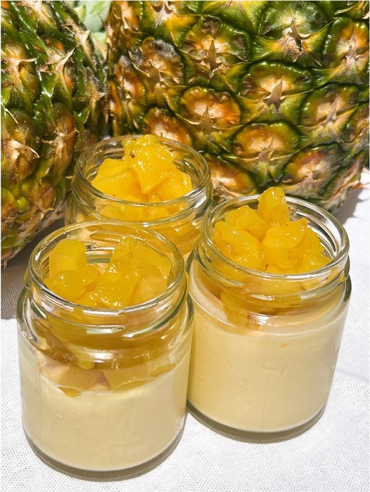 石垣島トロピカルプリン 〜黄金の果実が幸せを運ぶ、南国の恵み〜