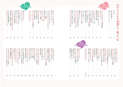 恋するいきもの図鑑DX　もくじ①
