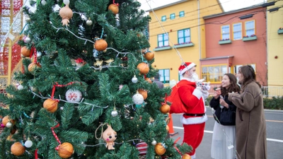 淡路島西海岸にサンタがやってくる！先着３００名に特別ギフトを無料プレゼント 『Ladybird Road Happy Christmas』12月21日、22日開催