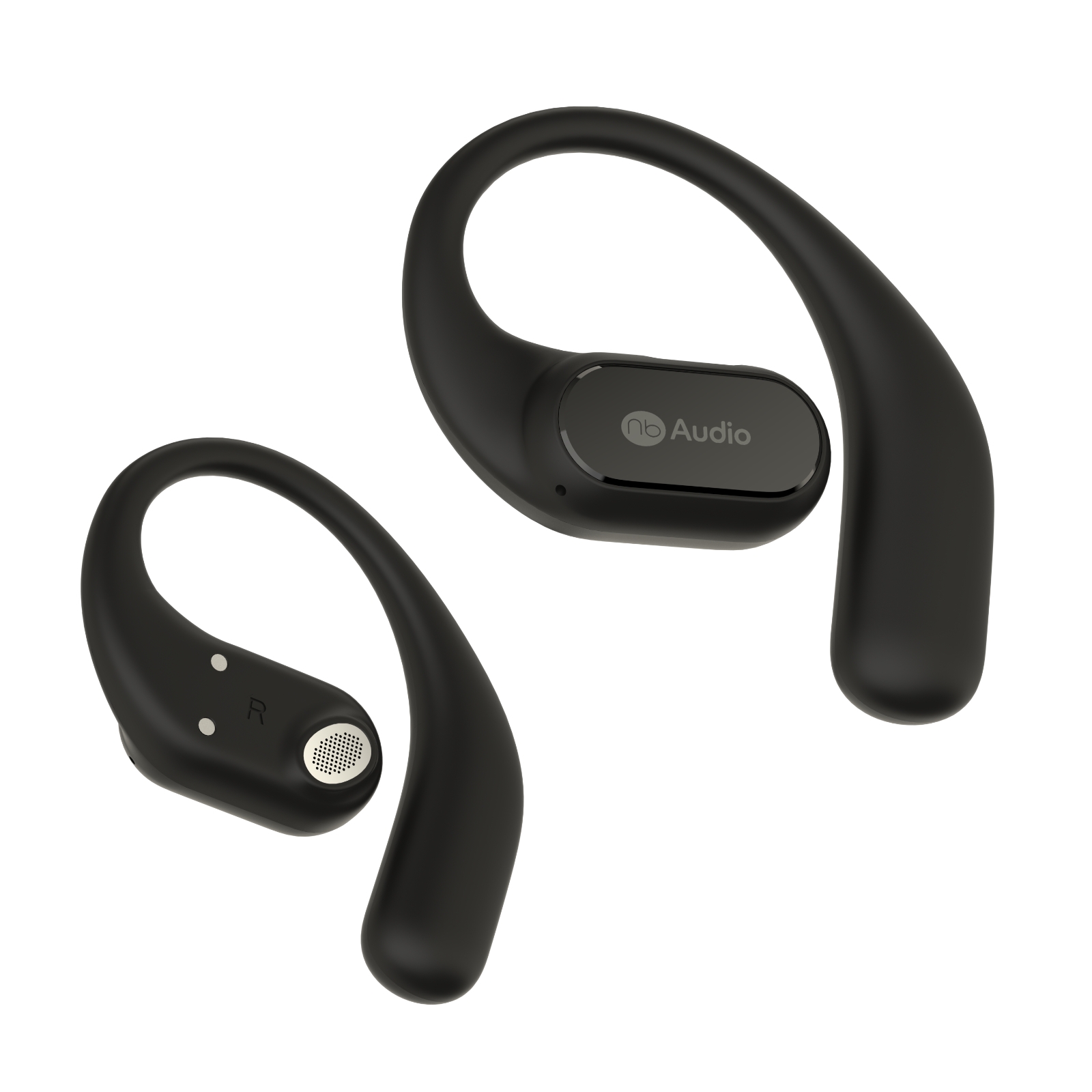 Open÷(ブラック) イヤホン部