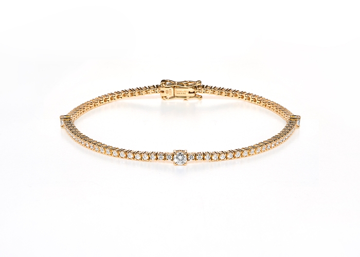 ダミアーニの新作ダイヤモンド ブレスレット 「ノッテ ディ サン ロレンツォ」YGXダイヤモンド