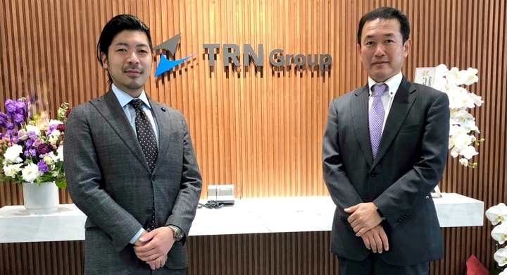 左:店舗流通ネット株式会社 代表取締役社長 戸所岳大 / 右:株式会社アニー 代表取締役 加藤進次郎