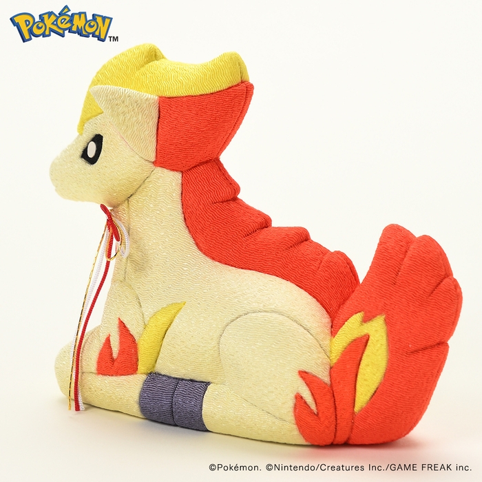 ポケモンの木目込人形「ポニータ」