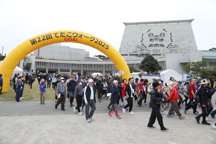 ウォーキング風景