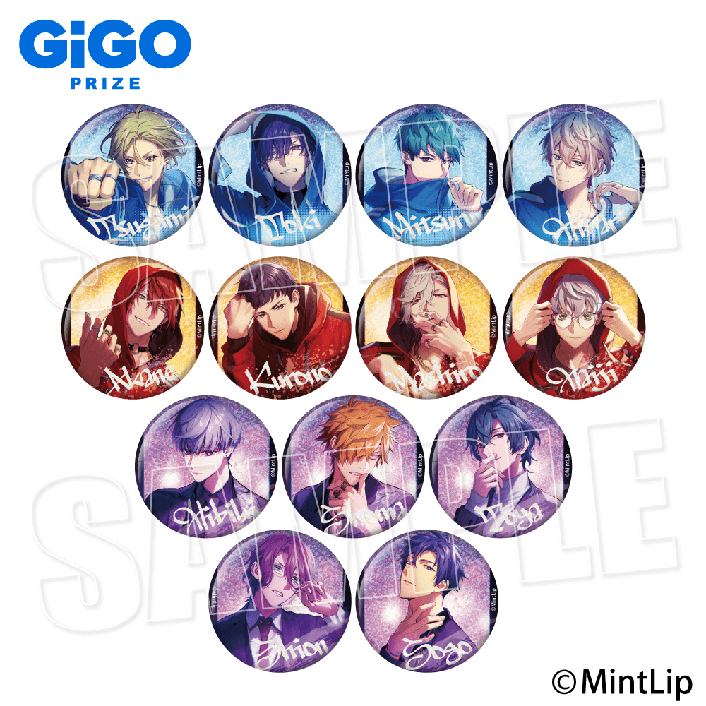 ▲DIG-ROCK グリッター缶バッジ~GiGOグループのお店限定~ 種類:全13種 サイズ:約57mm以内