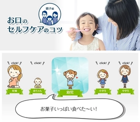 赤ちゃんから中学生まで、年代別に知っておきたい 「お口のセルフケアのコツ・親子編」11月24日に公開