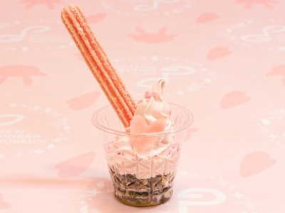 ニュージンジャーチュロスサンデー　単品800円／ドリンクセット1,100円