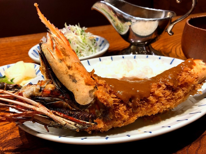 天然特大海老フライカレー(日本橋店限定)