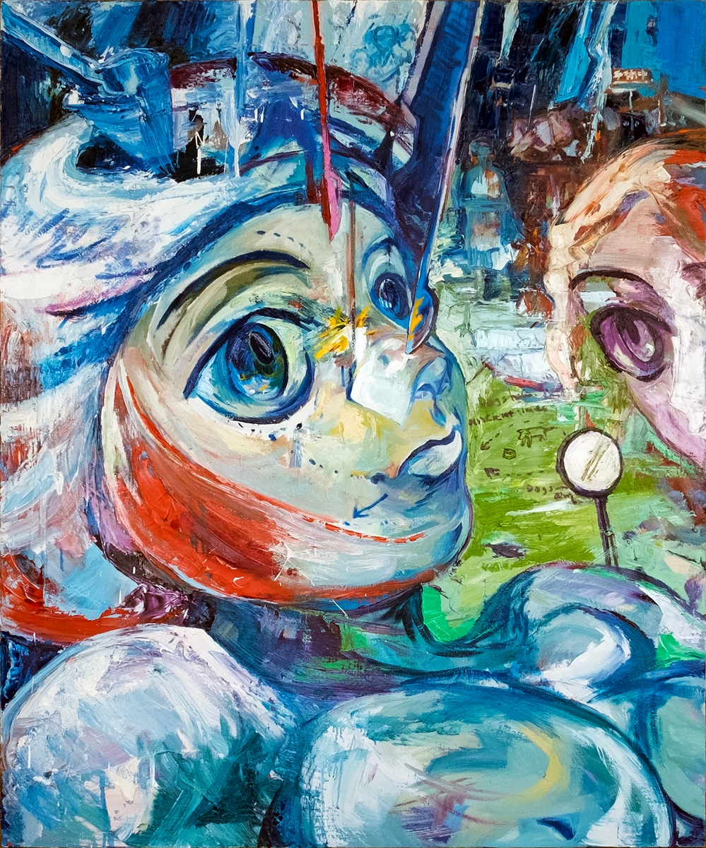 アニメ顔にルネサンス時代のボディ?大矢一穂の個展「Re:presentation−心的表象の絵画−」を7/5~7/17までMEDEL GALLERY SHUで開催