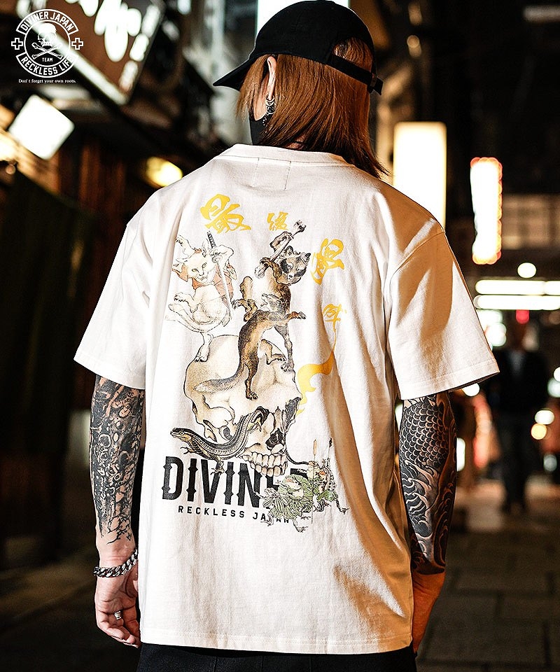 【DIVINER JAPAN】鳥獣戯画 TEE