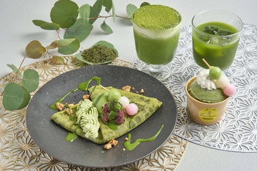 静岡・大自然の中のベーカリーカフェで 丹那抹茶のスイーツフェアを4/10から開催