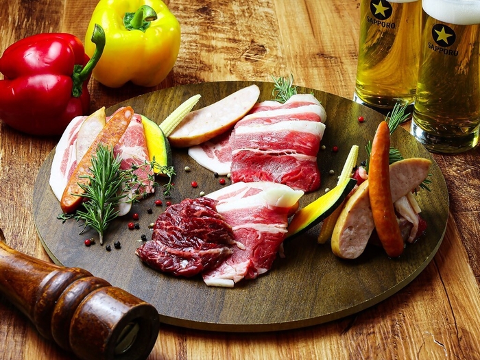 プレミアムBBQプレート　大人6,000円コース