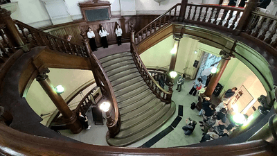 過去の「エコー遺産アカペラライブ！」の様子（2025年5月　大阪府立中之島図書館）