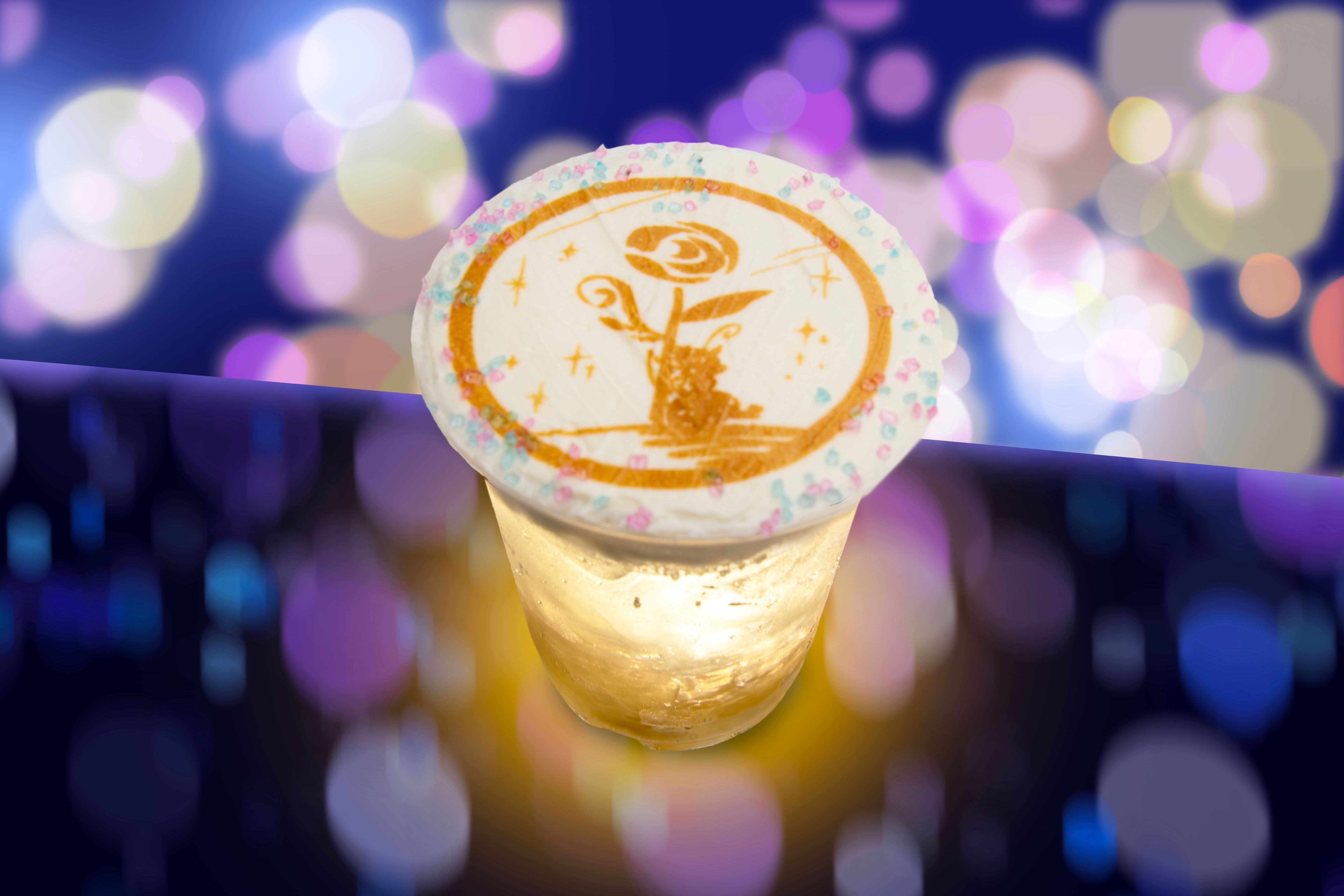 【続報】光を照らすと輝く新作ドリンクや光るわたあめの販売が決定! 光の遊園地 ~Flowering Illumination~