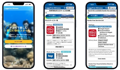 LuggaFree Okinawa アプリケーションイメージ 