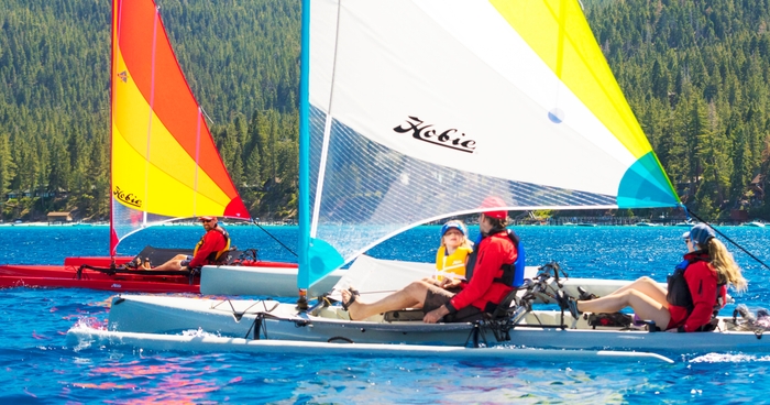 「HOBIE」の水上体験のイメージ