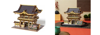 木製立体パズル「ki-gu-mi」より神社仏閣シリーズに 日光東照宮がカラーVer.となって7月11日にリニューアル登場！