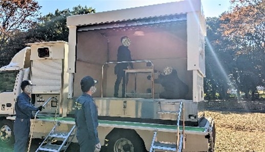 起震車体験(イメージ)