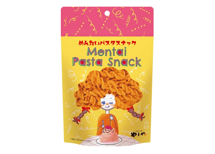 やまや めんたいパスタスナック(パッケージ)