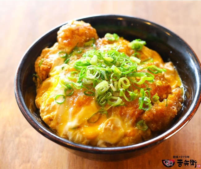 玉子とじかつ丼並盛玉子2個