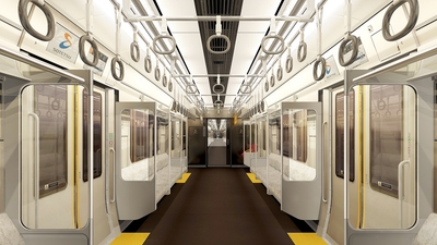 「12000系」をベースにした内装デザイン （イメージ）