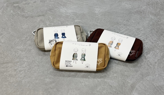 Z世代へ向けたメイクポーチ「No gasatsu a suteki girl」