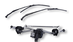 図.自動車用ワイパーシステム（OEM）の製品画像