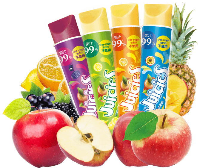 <既存のジューシーズシリーズ4種>