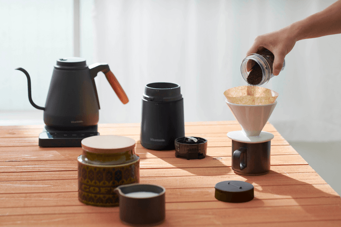 便利なミル付属(ウェット&ドライ2WAY仕様)