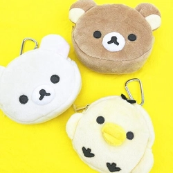 リラックマたちといつでも一緒！カラビナ付きフェイスミニポーチが可愛くて優秀