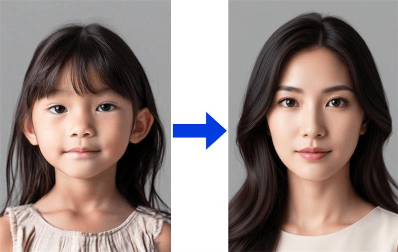 25年後の私(女の子)