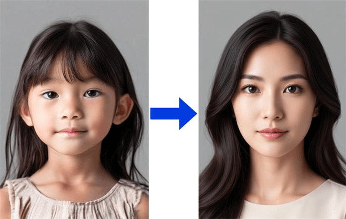 25年後の私(女の子)