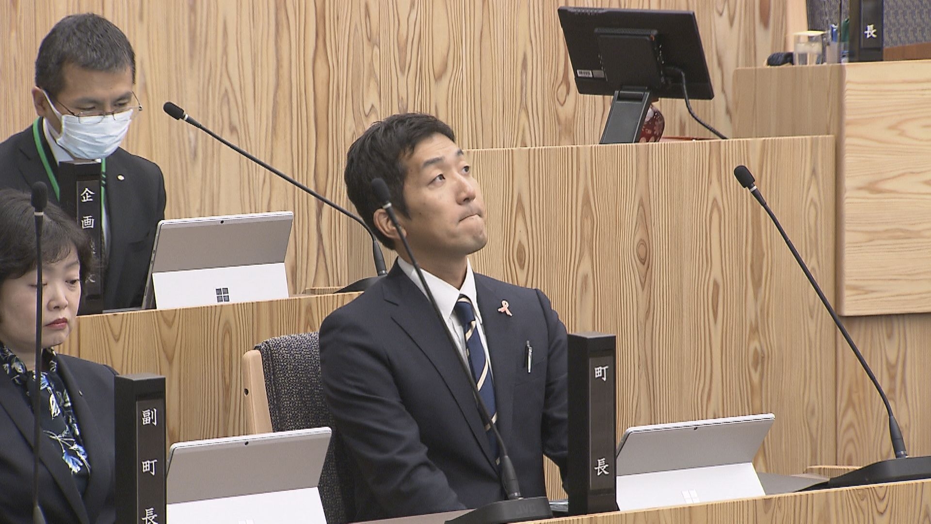 海田町の新人町長 竹野内啓佑町長