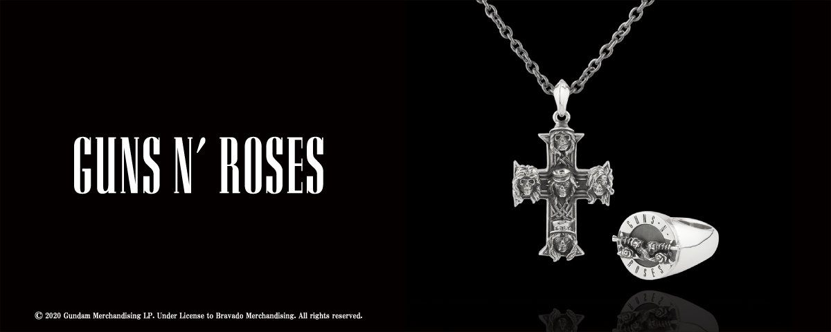 『Guns N' Roses』公式シルバーアクセ メイン画像
