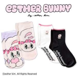 アンクルソックス / 2種刺繍ソックス 2種