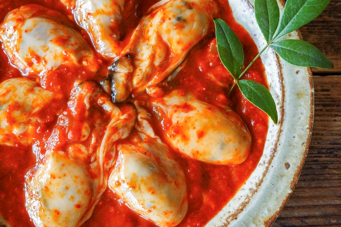 牡蠣キムチ200g/税込価格:1,520 円