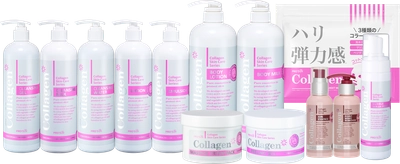 内側から溢れ出す。「ハリ・弾力・うるおい」コラーゲンシリーズ！