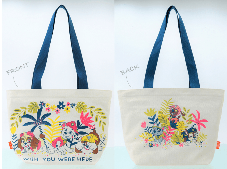 OJICOから発売の「パウ・パトロール×OJICO Tシャツ」との連動デザイン。