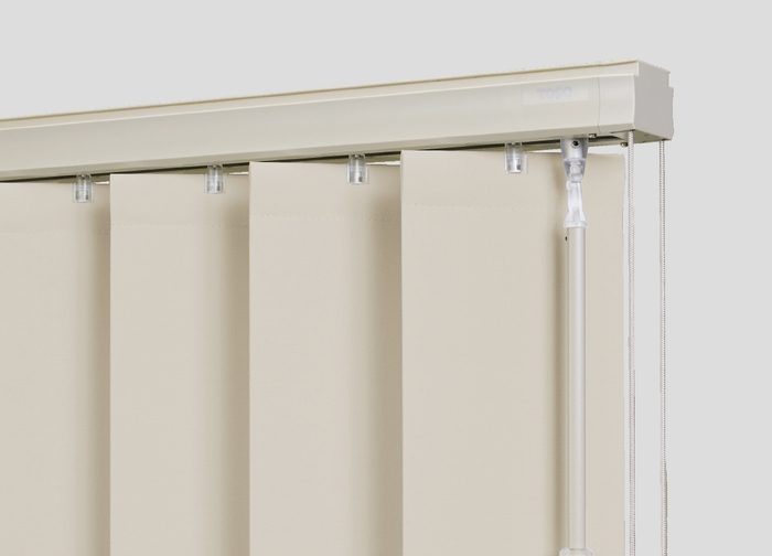 バーチカルブラインド_部品カラー_グレージュ
