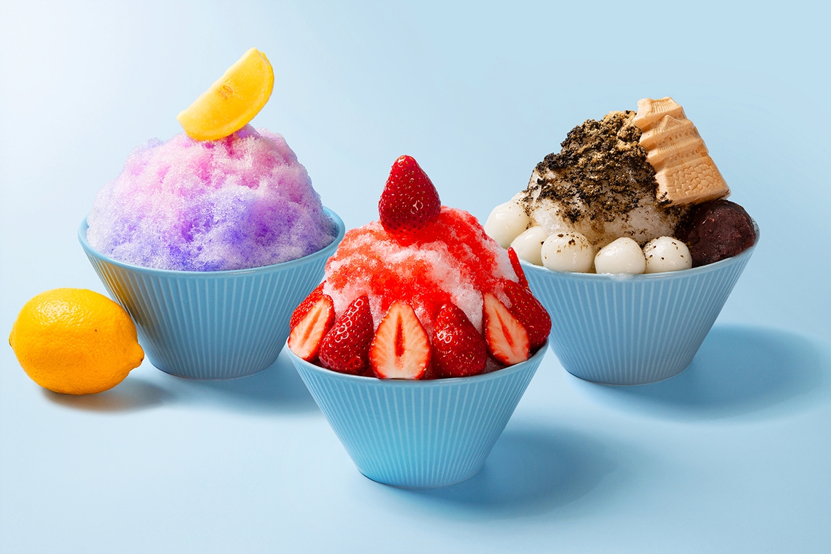 「豊洲ふくらすずめ」のおすすめ夏メニュー! ひんやりシャキふわ♪ 3種の特製かき氷