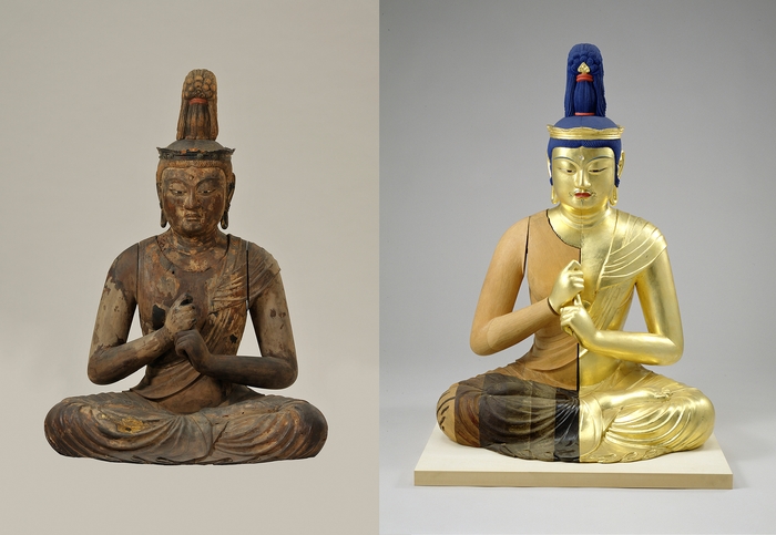 大日如来坐像_比較画像