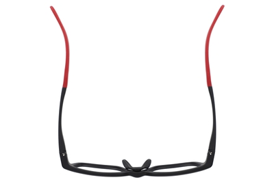 つる先がヘアピンのようにパチンとなり、頭に巻き付くようにフィットします。