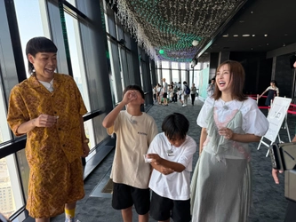 バッテリィズ＆菊地亜美と一緒に広島キッズが初めての東京観光　