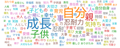 育児を通して「得たもの」は？